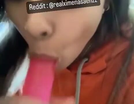 Ximena Saenz BLowjob Toy Onlyfans
